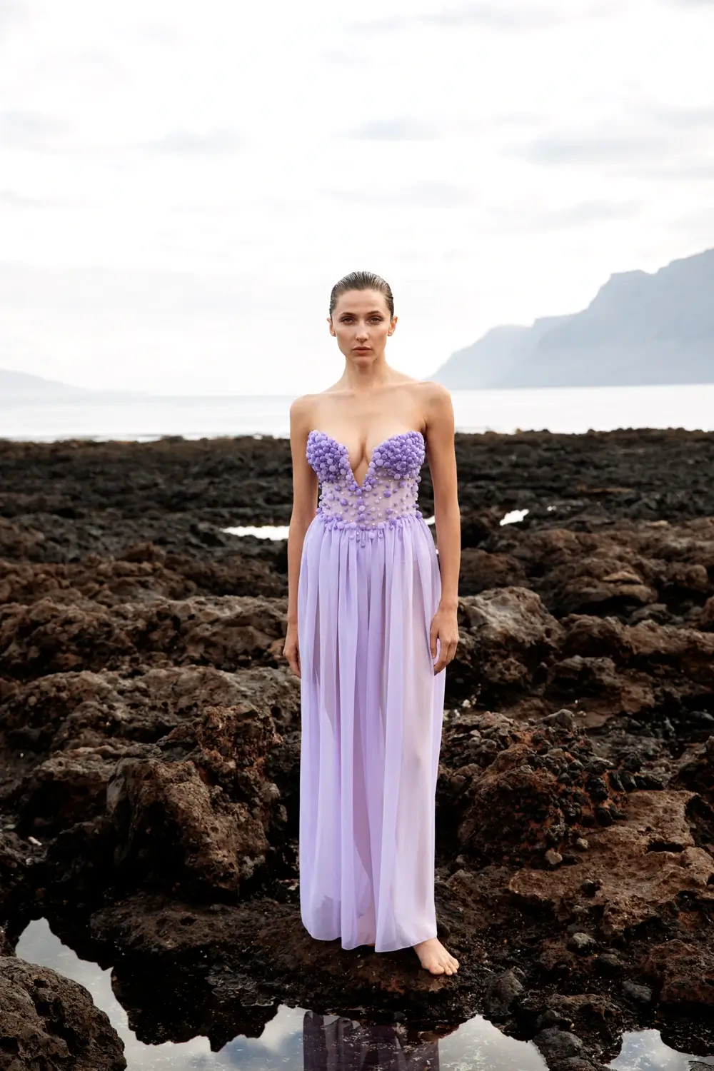 Lófos Couture Lookbook SS24 - Lavender front